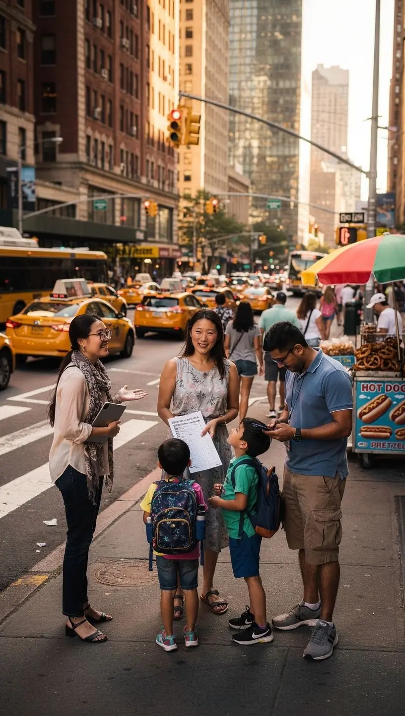 Команда экспертов по туризму работает над координацией сложного маршрута с несколькими пересадками.